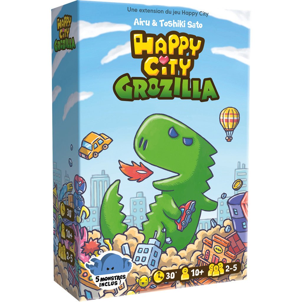 Happy City - Grozilla_Jeu - de - société