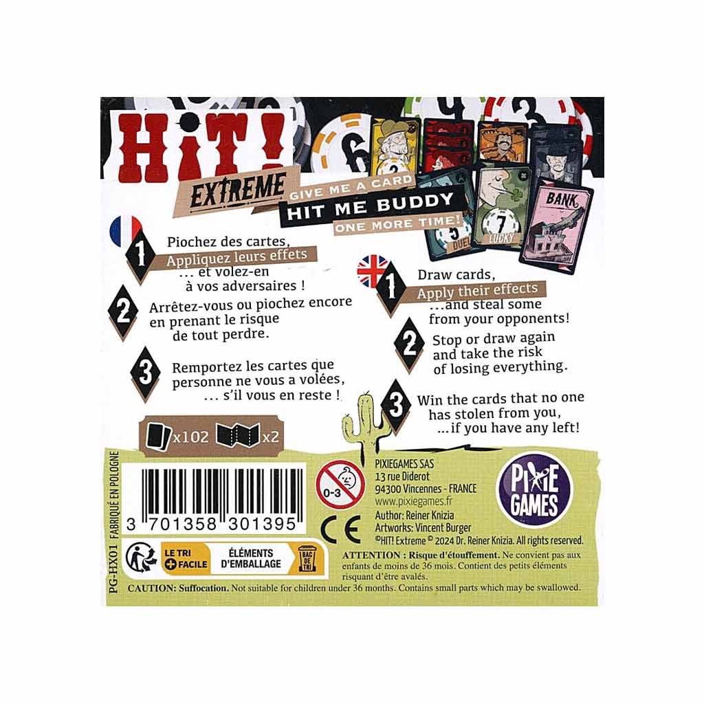 Hit ! Extrême_Jeu - de - société