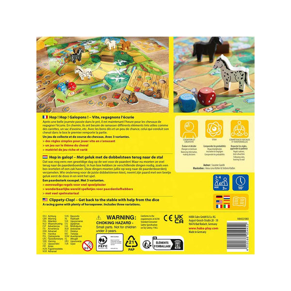 Hop! Hop! Galopons!_Jeu - de - société