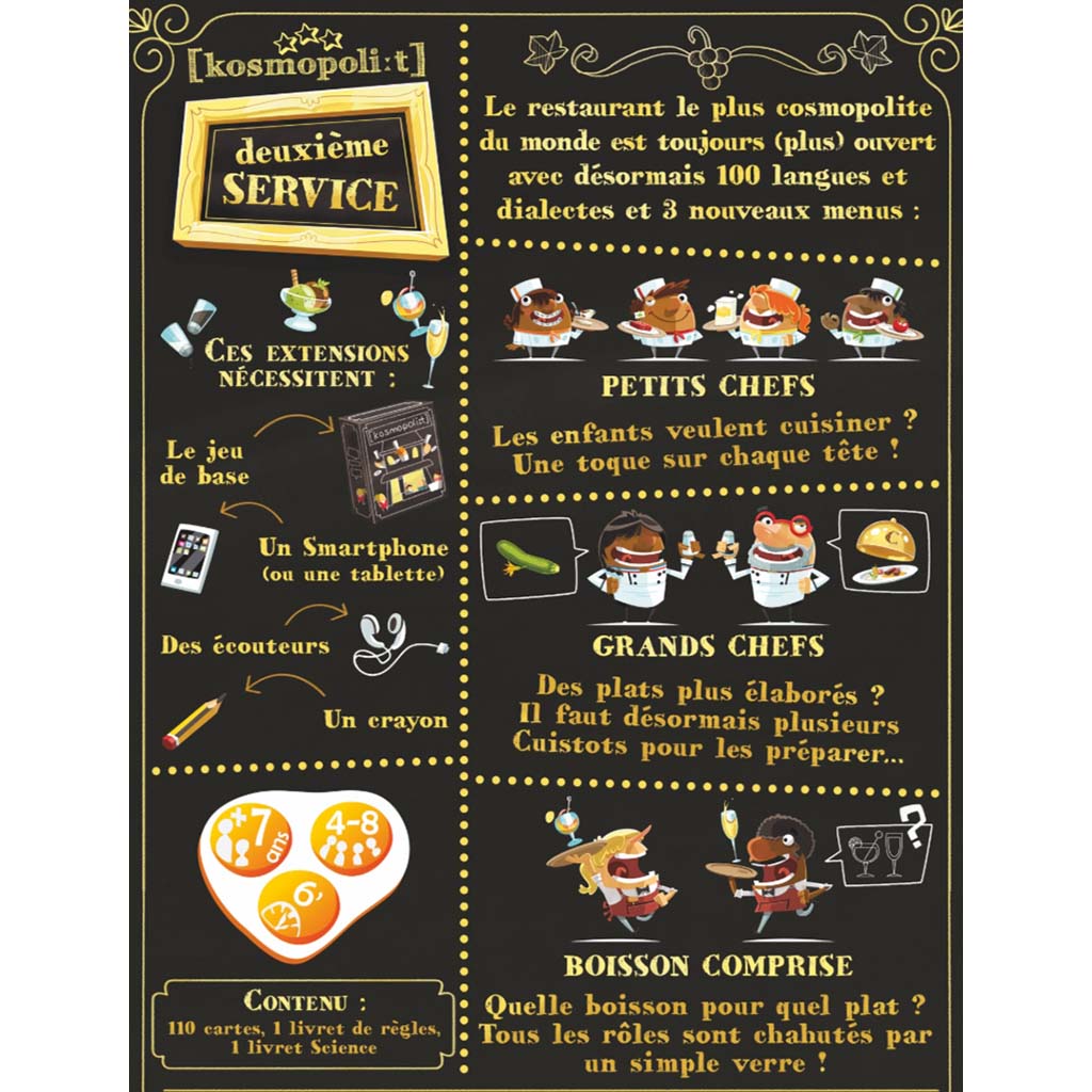 Kosmopolit - Deuxième Service_Jeu - de - société