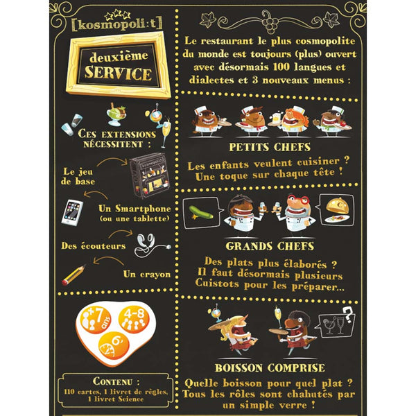 Kosmopolit - Deuxième Service_Jeu - de - société
