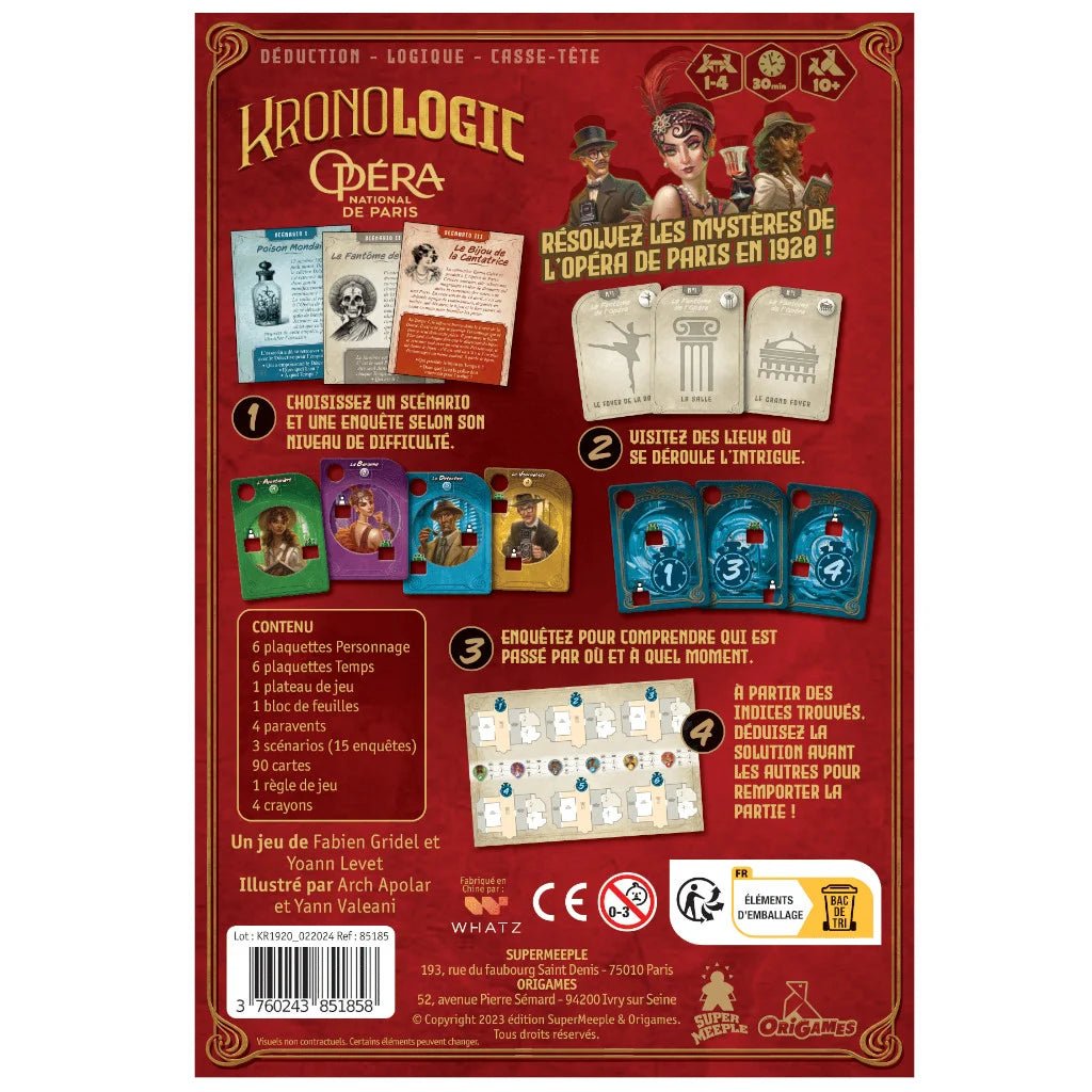 Kronologic - Paris 1920_Jeu-de-société