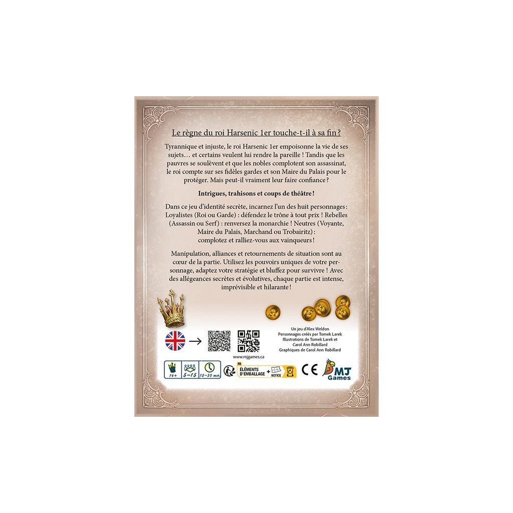 La cour des mirages_Jeu - de - société