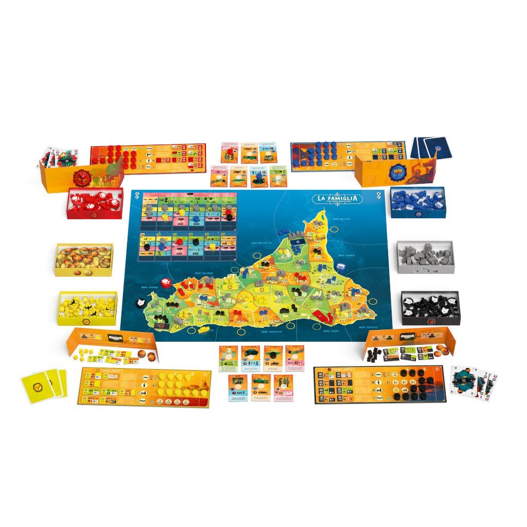 La Famiglia - La Grande Guerre de la Mafia_Jeu - de - société