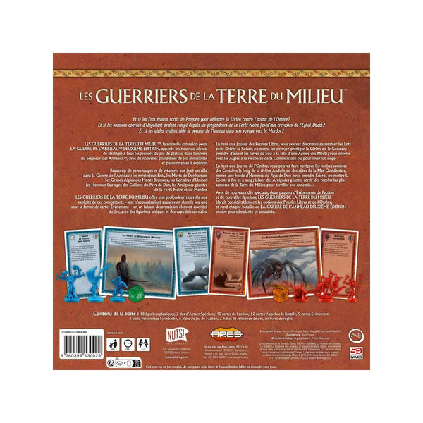 La Guerre de l'Anneau - Les Guerriers de la Terre du Milieu (Ext.)_Jeu - de - société