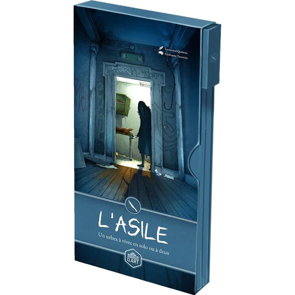 L'asile - Livre Jeu Solo_Jeu - de - société
