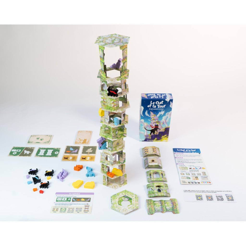 Le chat et la tour_Jeu - de - société