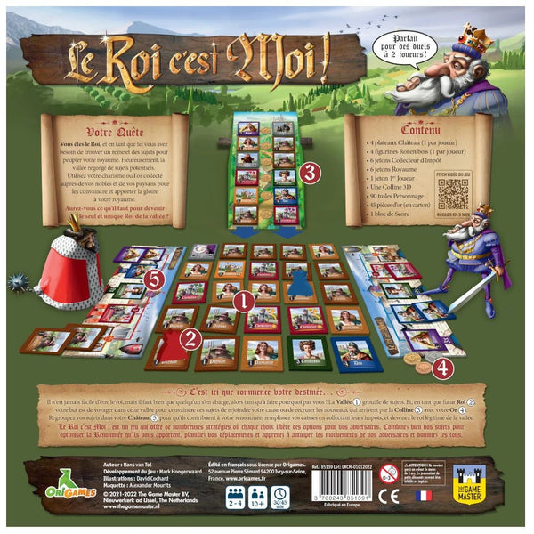 Le Roi c'est Moi !_Jeu - de - société