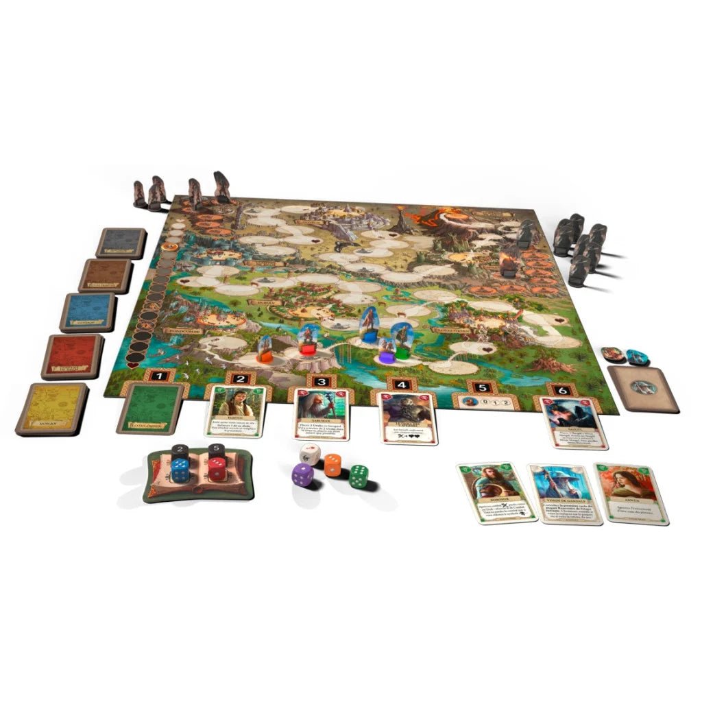 Le Seigneur Des Anneaux : Vers la Montagne du Destin_Jeu - de - société