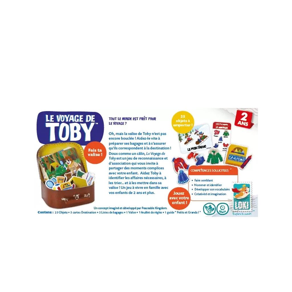 Le Voyage de Toby_Jeu - de - société