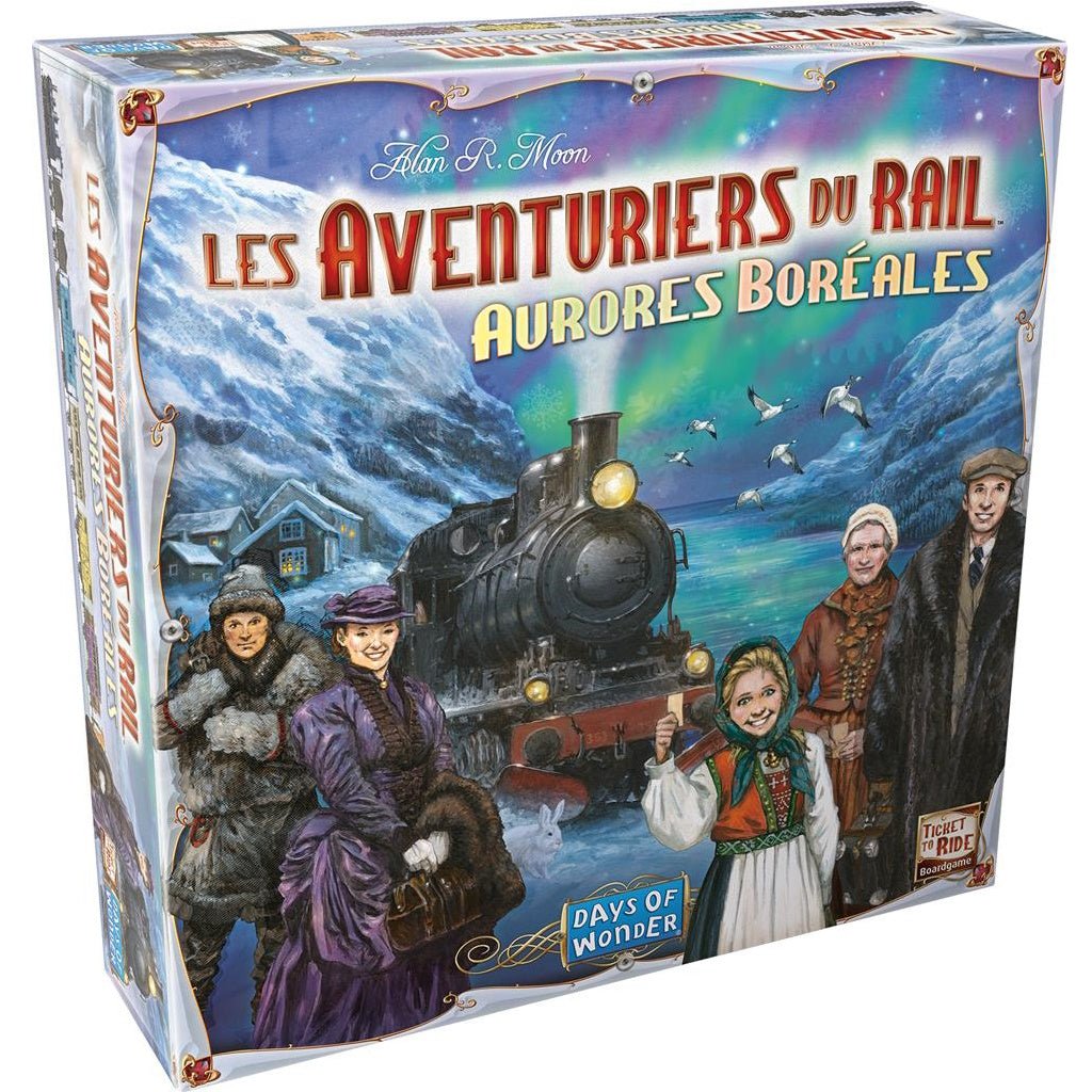 Les Aventuriers du Rail - Aurores Boréales_Jeu - de - société