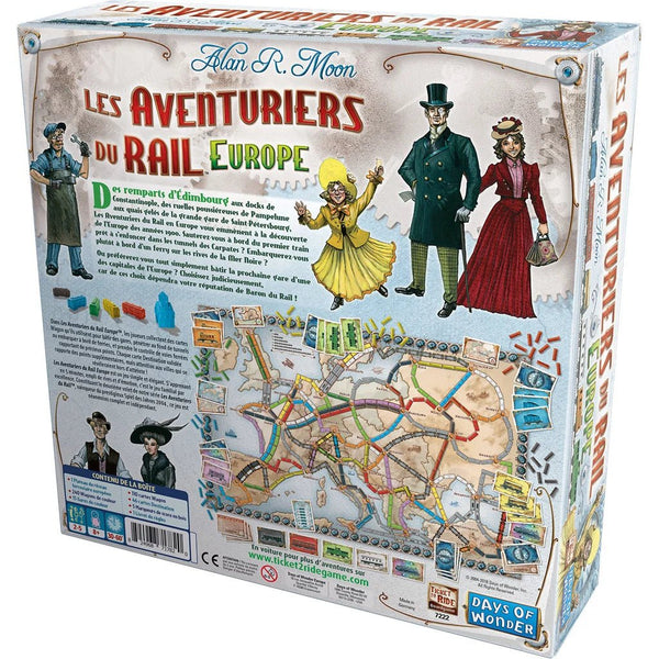 Les Aventuriers Du Rail - Europe_Jeu - de - société