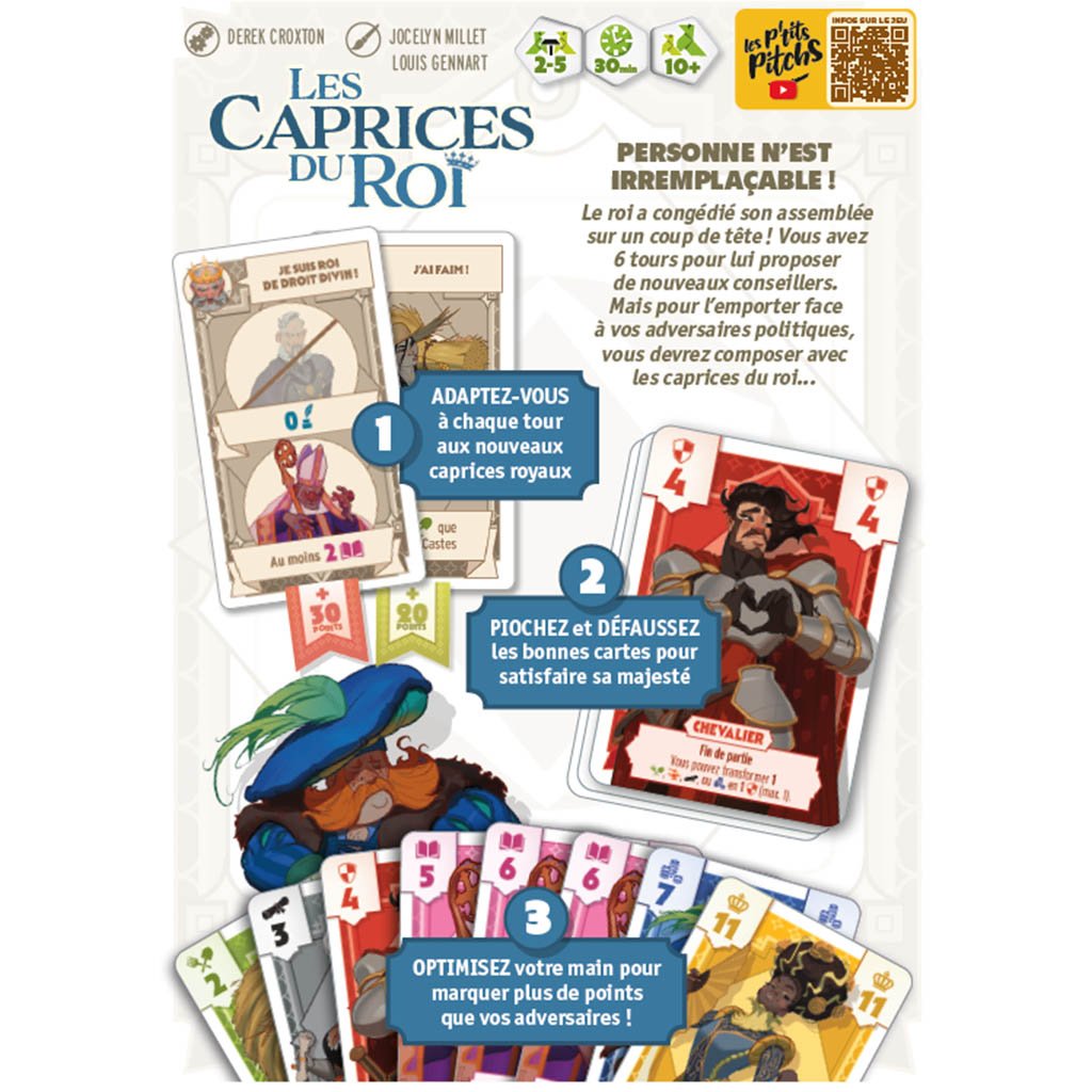 Les caprices du roi_Jeu - de - société