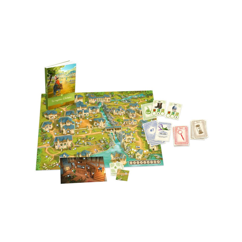 Les mystères d'Aubepine - Livre Jeu Solo_Jeu - de - société