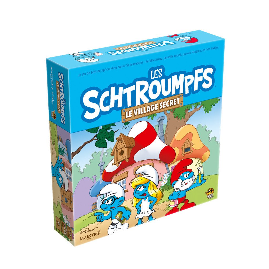 Les schtroumpfs - Le village Secret_Jeu - de - société