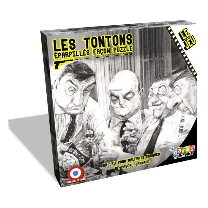 Les Tontons, éparpillés façon puzzle_Jeu - de - société