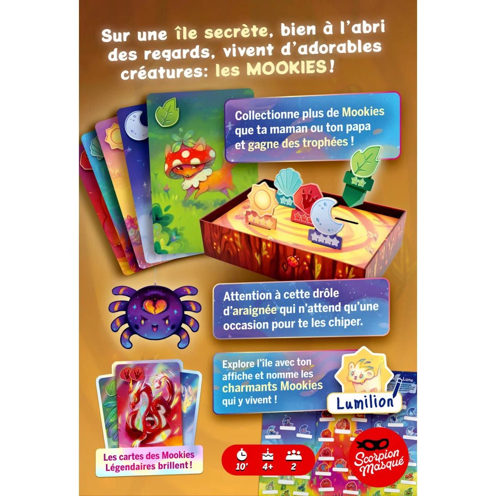 L'île des Mookies_Jeu - de - société