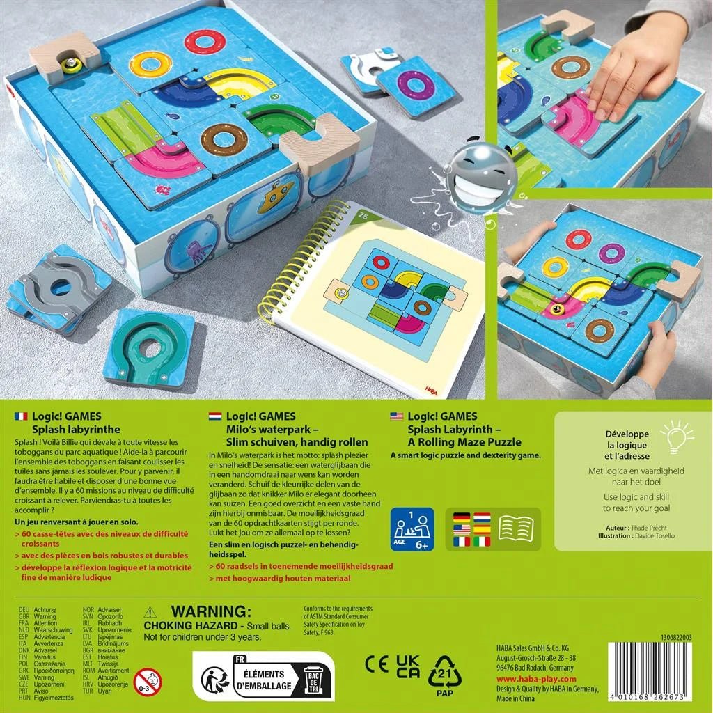 Logic! Games - Splash Labyrinthe_Jeu - de - société
