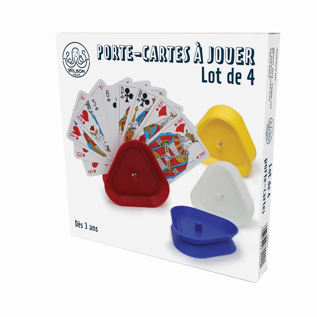 Lot 4 de porte - cartes_Jeu - de - société