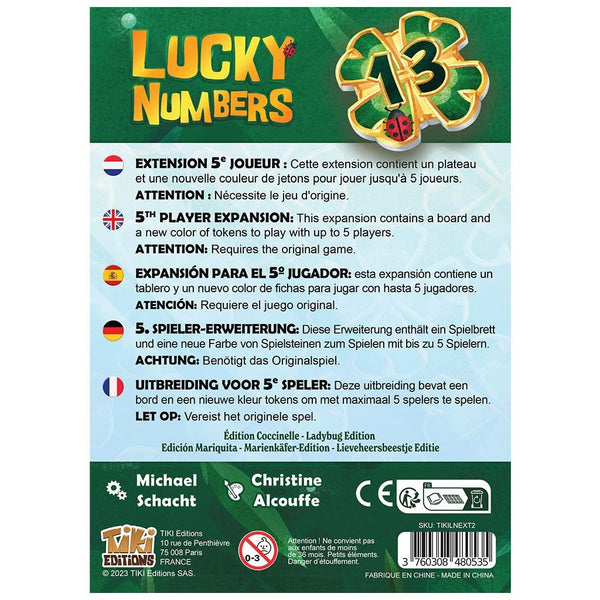Lucky Numbers - Extension 5ème Joueur_Jeu - de - société