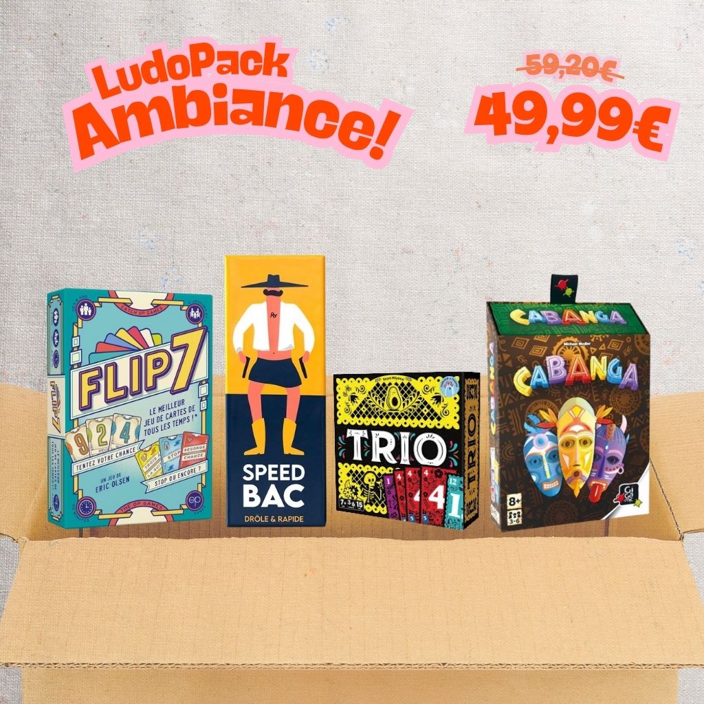 LudoPack Ambiance : 4 jeux fun_Jeu - de - société