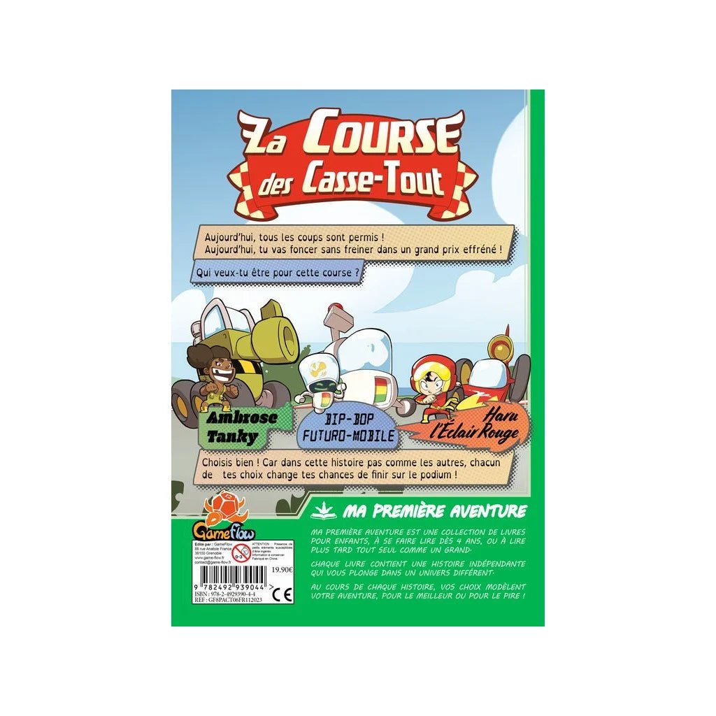 Ma Première Aventure - La Course des Casse - Tout - Version Longue_Jeu - de - société