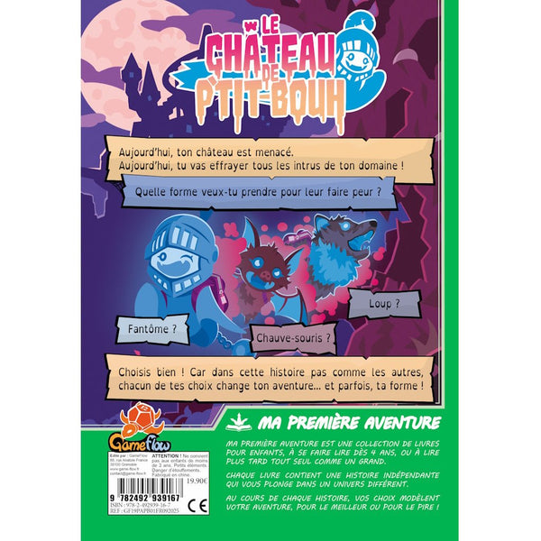 Ma Première Aventure - Le Château de P'tit Bouh_Jeu - de - société