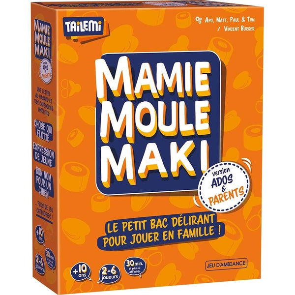 Mamie Moule Maki - Version Ados & Parents_Jeu - de - société