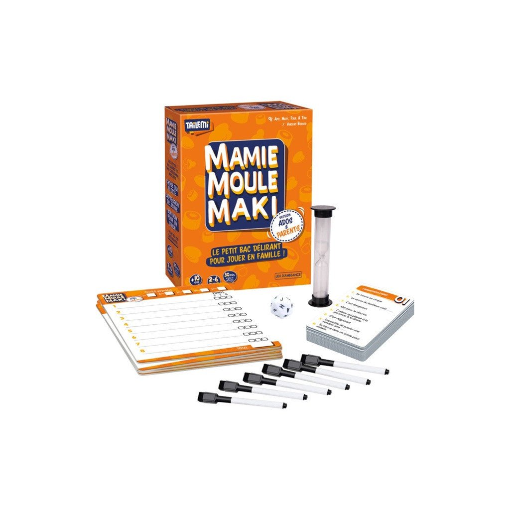 Mamie Moule Maki - Version Ados & Parents_Jeu - de - société