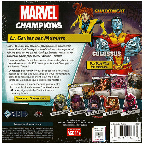 Marvel Champions: La Genèse des Mutants_Jeu - de - société