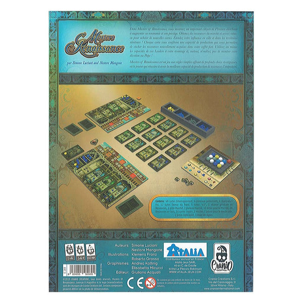 Master Of Renaissance - Jeu de Société - L'Atelier des Jeux