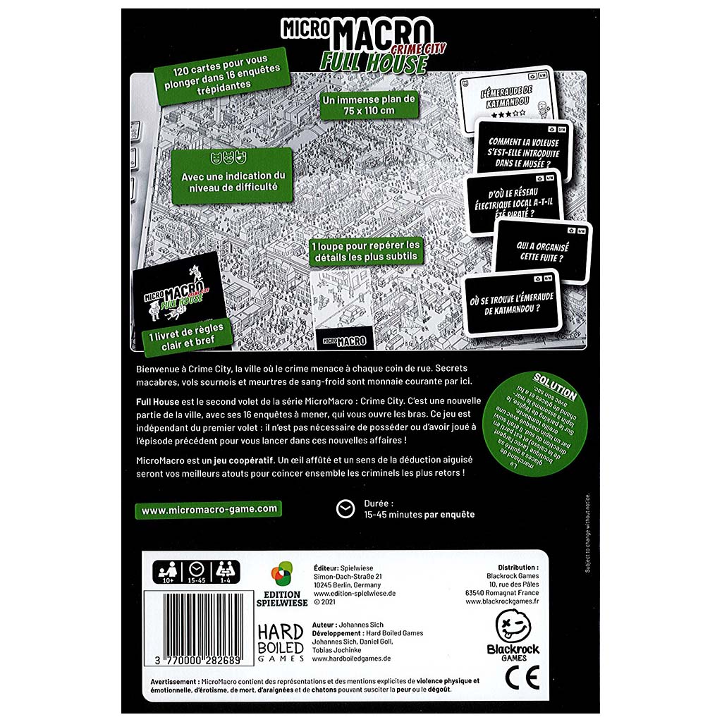 Micro Macro - Crime City 2 : Full House_Jeu - de - société