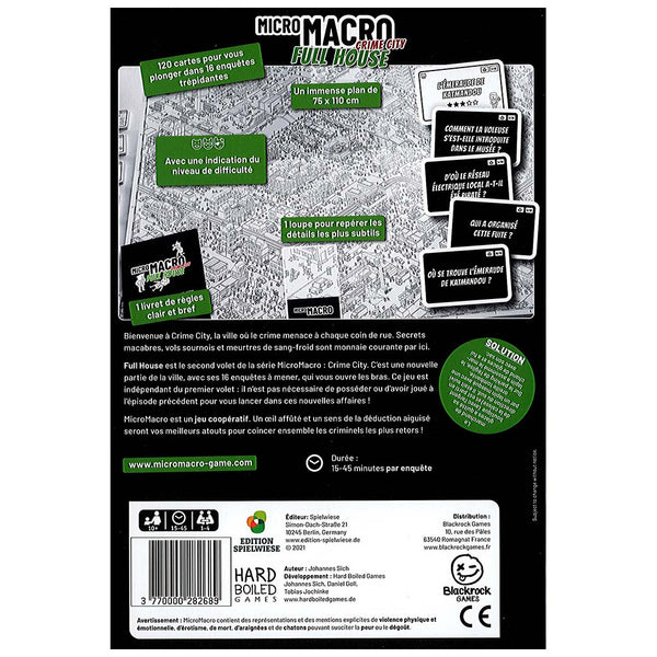 Micro Macro - Crime City 2 : Full House_Jeu - de - société