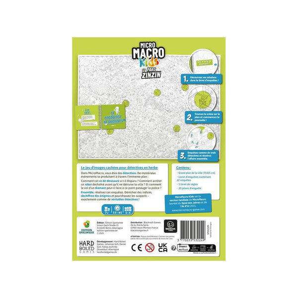 Micro Macro Kids : Le Parc Zinzin_Jeu - de - société