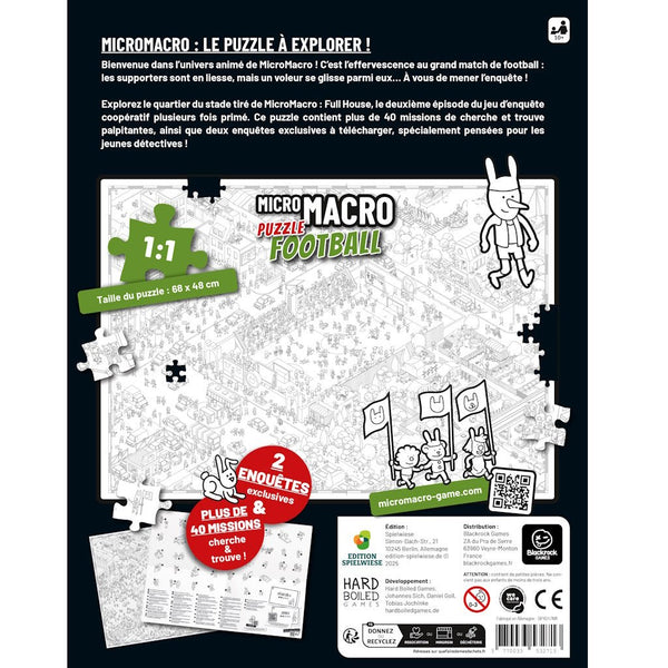 Micro Macro : Puzzle Football - 500 Pièces_Jeu - de - société