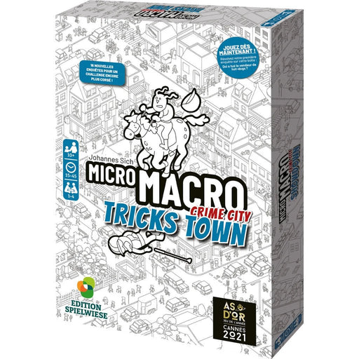 MicroMacro : Crime City - Tricks Town_Jeu - de - société