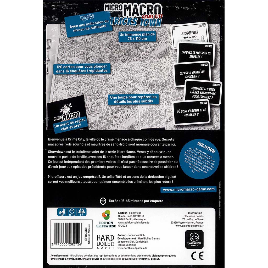 MicroMacro : Crime City - Tricks Town_Jeu - de - société