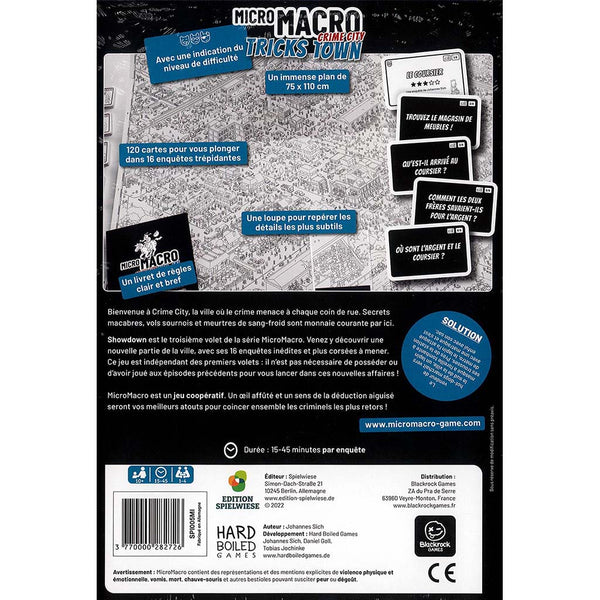 MicroMacro : Crime City - Tricks Town_Jeu - de - société