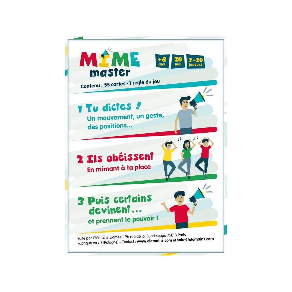 Mime Master_Jeu - de - société