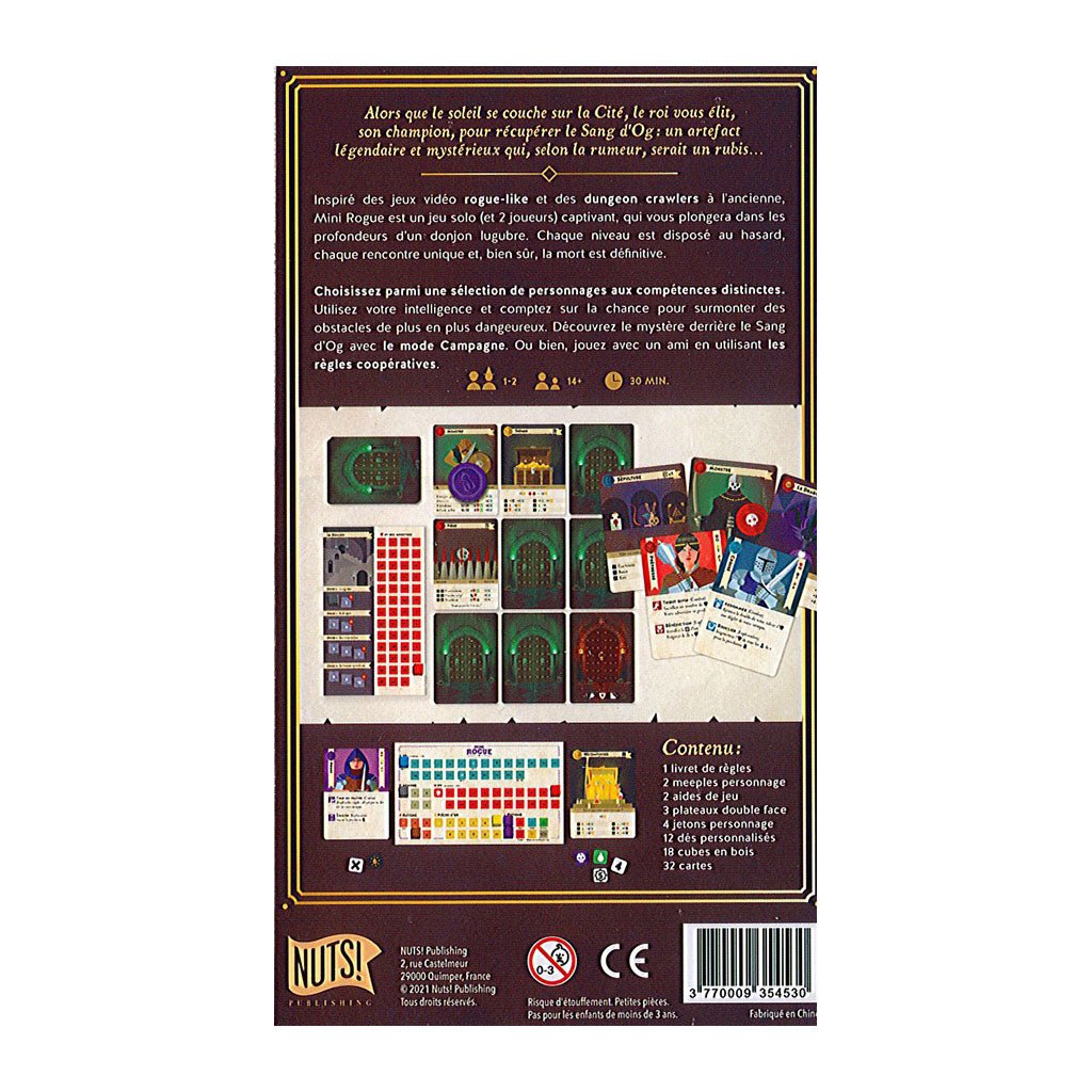 Mini Rogue_Jeu - de - société