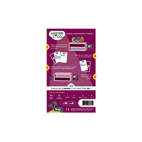 Mister Coco_Jeu - de - société