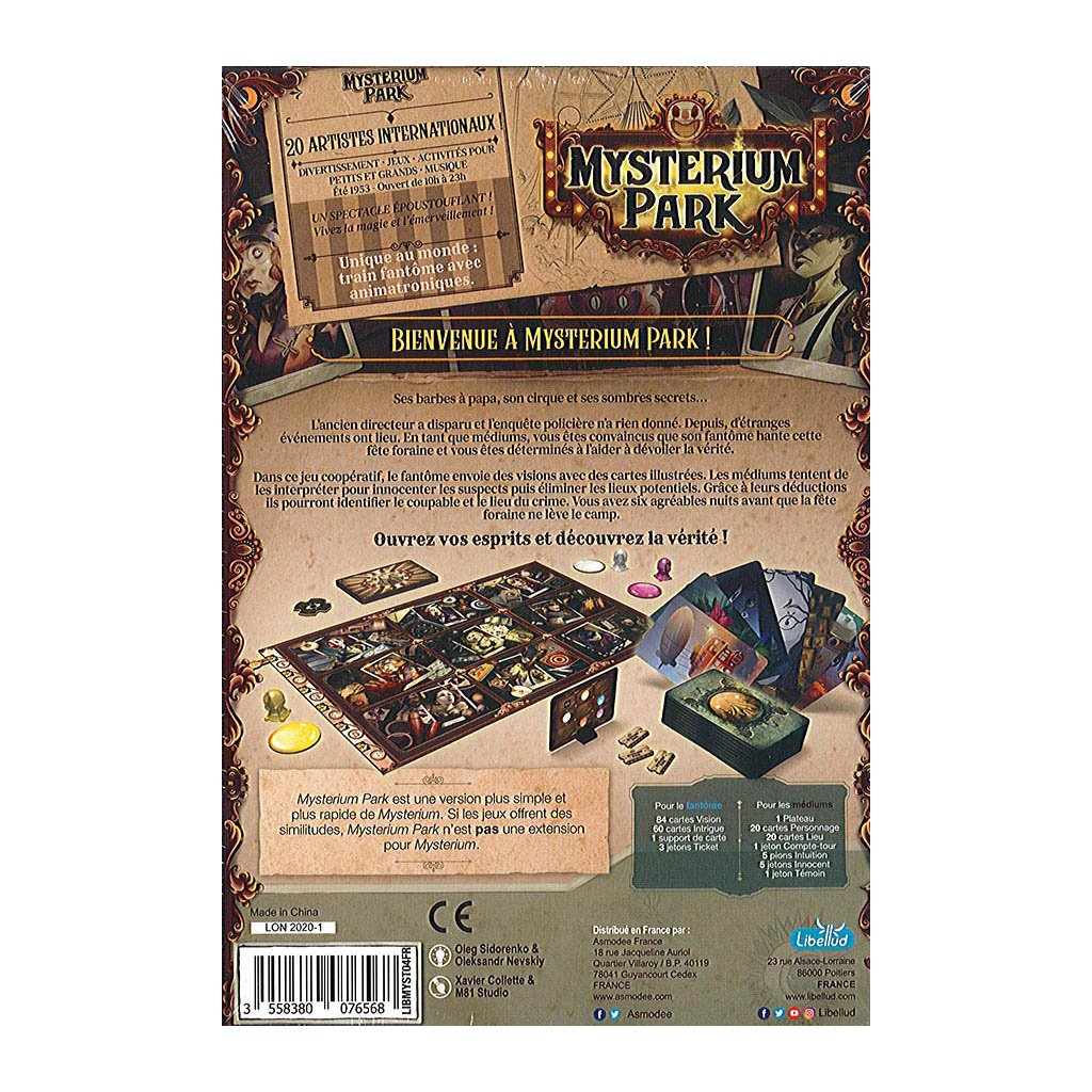 Mysterium Park_Jeu - de - société