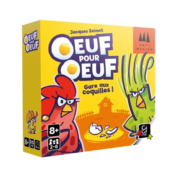 Œuf pour Œuf_Jeu - de - société
