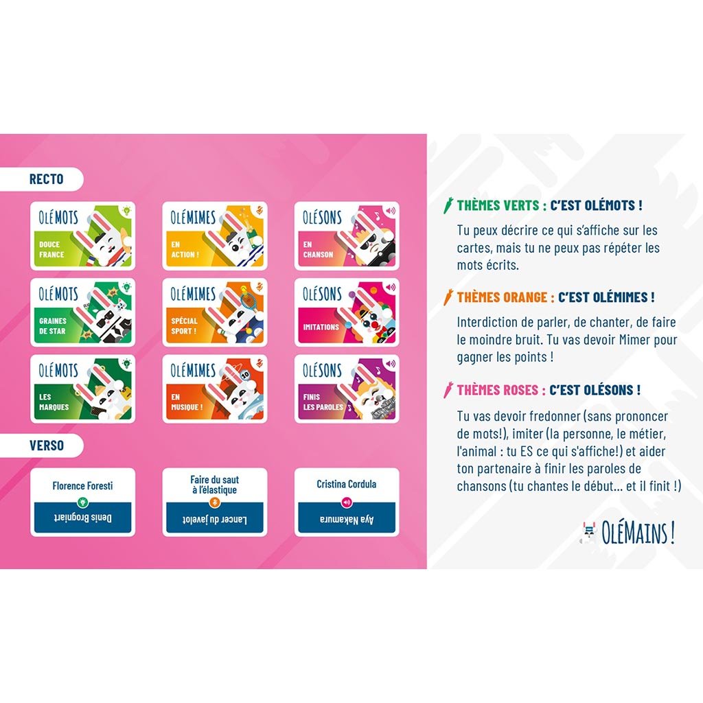 OléMains !_Jeu - de - société