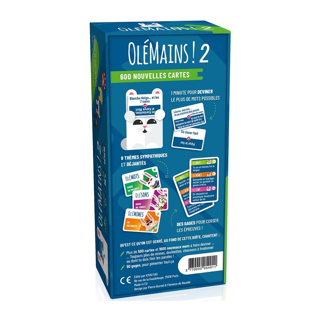 OléMains ! - Le Retour du Lapin_Jeu - de - société
