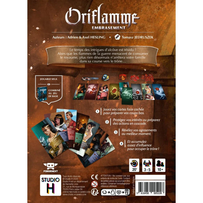 Oriflamme Embrasement_Jeu - de - société