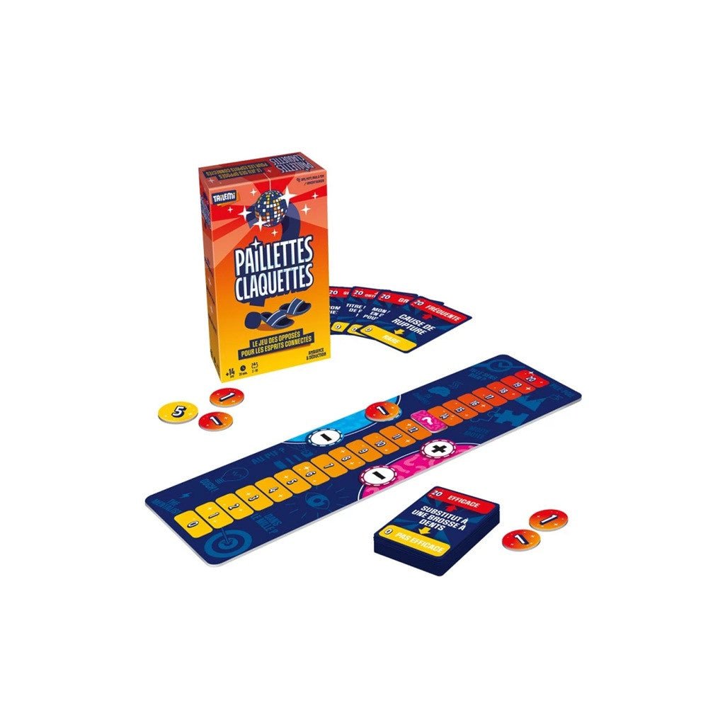 Paillettes Claquettes_Jeu - de - société