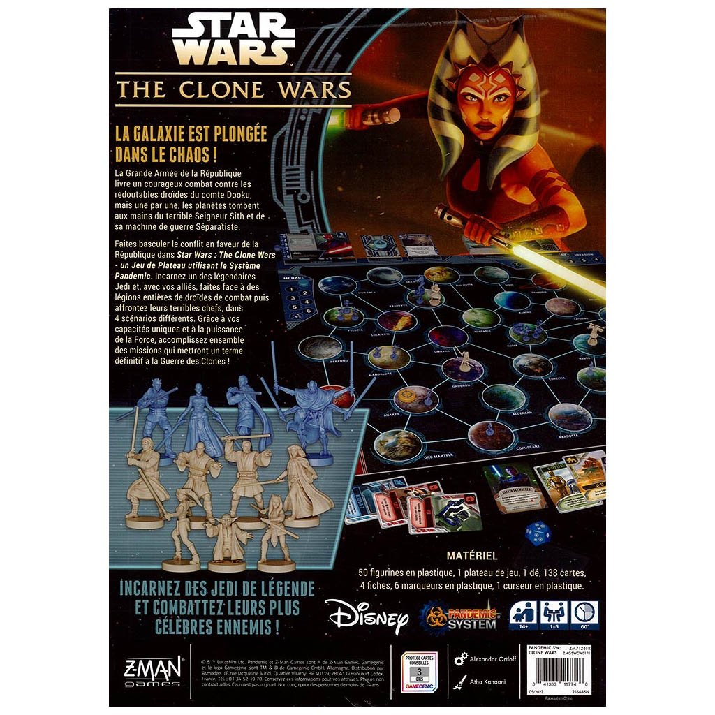 Pandemic: Star Wars - The Clone Wars_Jeu - de - société