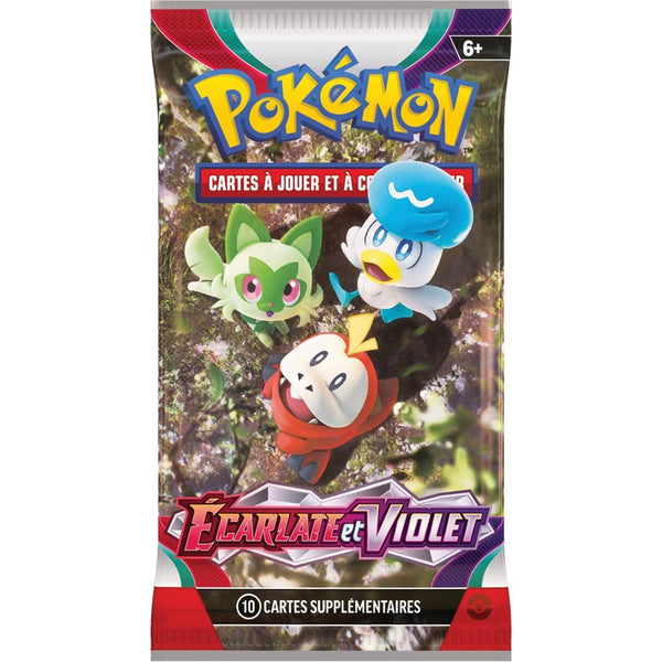 Pokémon EV01 : Ecarlate et Violet - Booster_Jeu - de - société