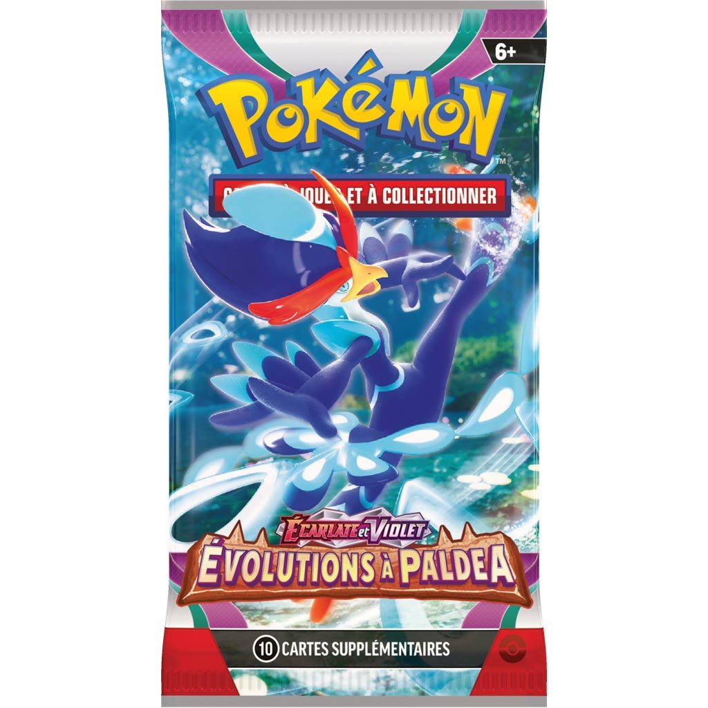 Pokémon EV02 : Ecarlate et Violet - Evolutions à Paldea - Booster_Jeu - de - société